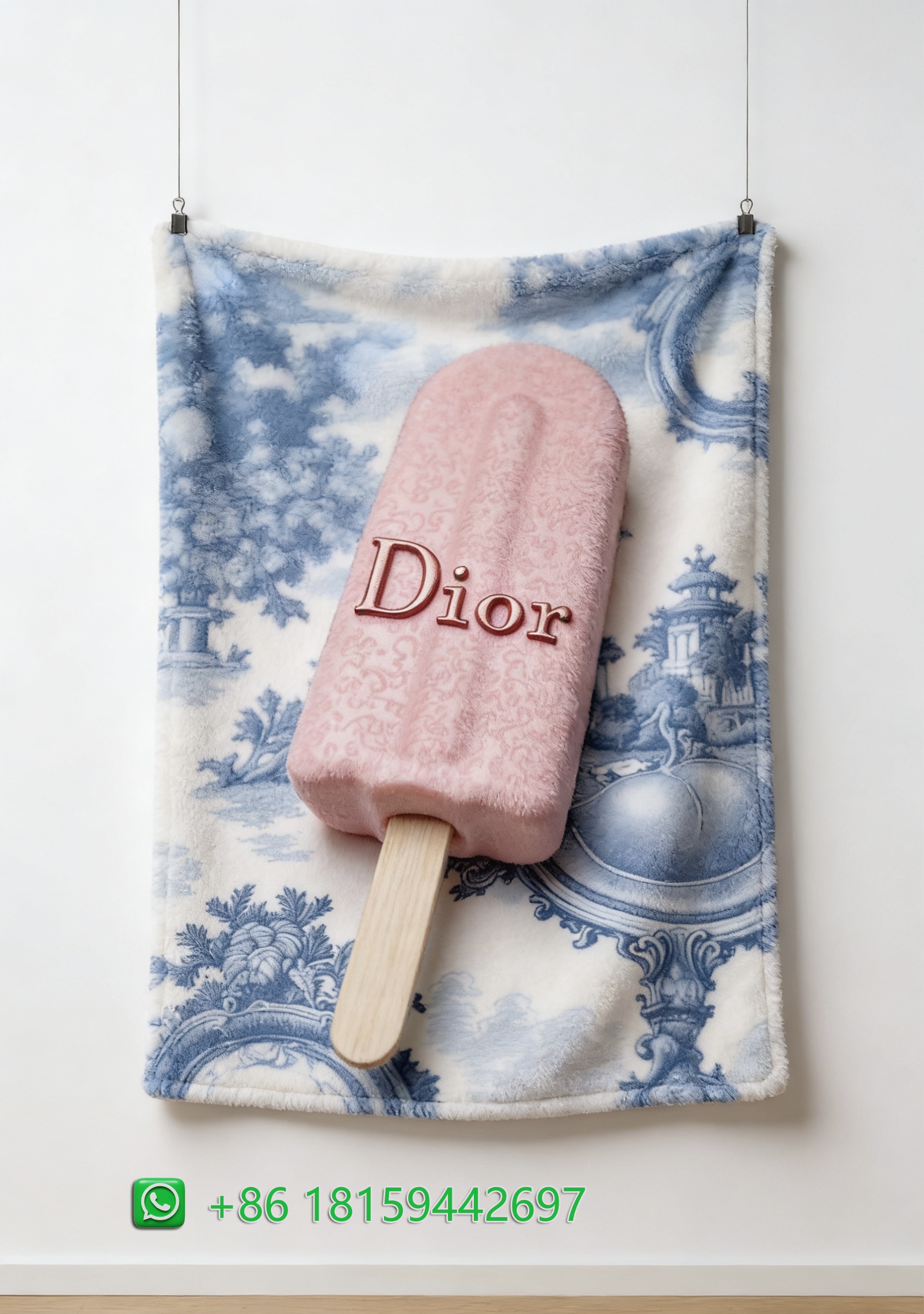 Dior Throw Blankets